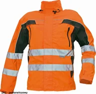 Odzież robocza - CERVA TICINO kurtka Hi-Vis 100% poliester 300D Oxford/PU - pomarańczowy XXL - miniaturka - grafika 1