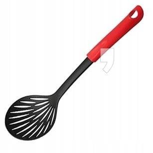 Fackelmann Łyżka cedzakowa, ażurowa 32 cm czerwona Arcadalina 23896 23896