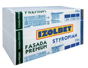 Styropian Izolbet Fasada Premium 10 cm EPS 0,042 W/(mK) 3 m2 - Styropian - miniaturka - grafika 1