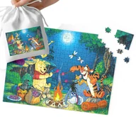 Puzzle - PUZZLE - Kubuś Puchatek WZORY Z BAJEK PREZENT 24el + WORECZEK - miniaturka - grafika 1