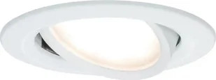 Lampa sufitowa Paulmann Oprawa wbudowana Nova Coin ruchoma LED 1x6,5W 2700K 230V Biały Mat/Aluminium - Lampy sufitowe - miniaturka - grafika 1