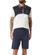 Bluzy męskie - BOSS Męska bluza Headlo Active Jersey, ciemnoniebieska, S - miniaturka - grafika 1