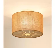 Lampy sufitowe - Brilagi - Żyrandol natynkowy COUNTRY ROLLER 1xE27/15W/230V śr. 50 cm beżowy - miniaturka - grafika 1