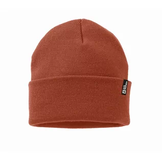 Czapki męskie - Czapka Jack Wolfskin RIB BEANIE carmine - ONE SIZE - grafika 1