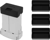 Akcesoria do drona - SunnyLife Zaślepka Ochronna Do Baterii DJI Mini 3 Pro - Czarne 3 szt. - miniaturka - grafika 1
