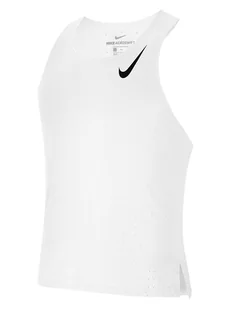 Nike Top sportowy w kolorze białym - Koszulki sportowe męskie - miniaturka - grafika 1
