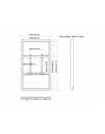 Uchwyty do telewizora - Multibrackets M Pro Series - Enclosure - Low Profile - For Digital Signage Lcd Panel - Medium - Black 7350105211188 - miniaturka - grafika 1