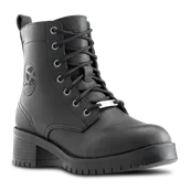 Buty motocyklowe - Buty Motocyklowe Ixon Krafter WP Damskie Czarny38 - miniaturka - grafika 1