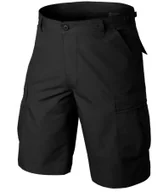 Odzież taktyczna i umundurowanie - Szorty Helikon-Tex BDU PolyCotton Ripstop czarne - miniaturka - grafika 1