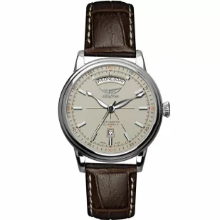 Zegarek Zegarek Męski Aviator V.3.20.0.141.4 Douglas Day Date - Zegarki męskie - miniaturka - grafika 1