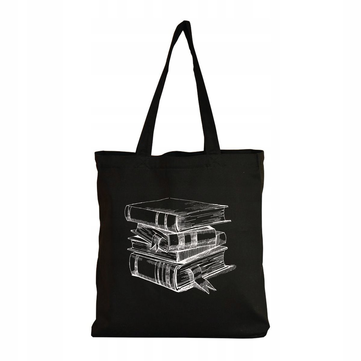 Torebka Ekologiczna Torba bawełniana Shopper ZAKUPY NA RAMIĘ Książki Book 2