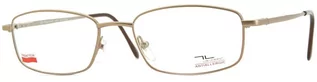 Okulary korekcyjne, oprawki, szkła - LIW LEWANT Szerokie męskie okulary oprawki korekcyjne antyalergiczne 906-46 - grafika 1