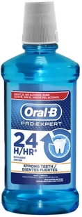 Płyn do płukania ust Oral-B Pro-Expert Mouthwash Strong Teeth 500 ml (3014260090654) - Płyny do płukania jamy ustnej - miniaturka - grafika 1