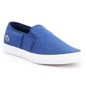 Trampki damskie - Buty Lacoste Gazon W 7-33CAW1074125 niebieskie - miniaturka - grafika 1