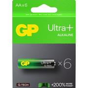 Baterie i akcesoria - Baterie alkaliczne GP Ultra+ Alkaline 15AUP21-SBV6 6 szt. - miniaturka - grafika 1