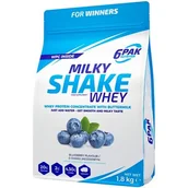 Odżywki białkowe - Odżywka białkowa 6PAK Milky Shake Whey 1800 g Blueberry (5902811802406) - miniaturka - grafika 1
