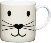 Kubki - Kitchencraft KITCHEN CRAFT Kubek do espresso twarz kota KCESPRESS09 uniwersalny twm_922136 - miniaturka - grafika 1