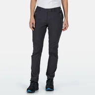 Odzież trekkingowa damska - Damskie spodnie turystyczne Regatta Highton szare Rozmiar: 36R - miniaturka - grafika 1