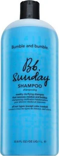 Bumble And Bumble BB Sunday Shampoo głęboko oczyszczający szampon do wszystkich rodzajów włosów 1000 ml - Szampony do włosów - miniaturka - grafika 1