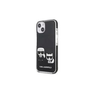 Karl Lagerfeld KLHCP13STPEKCK iPhone 13 mini 5,4" hardcase czarny/black Karl&Choupette KF000964 - Etui i futerały do telefonów - miniaturka - grafika 1