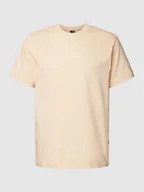 Koszulki męskie - T-shirt z nadrukiem z logo - miniaturka - grafika 1