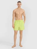 Kąpielówki męskie - 4F Spodenki plażowe boardshorty męskie - zielone XXL - miniaturka - grafika 1