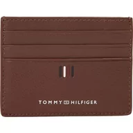 Portfele - Tommy Hilfiger Męskie portfele TH Central CC, ciemny kasztan, jeden rozmiar, Ciemny kasztan, rozmiar uniwersalny - miniaturka - grafika 1