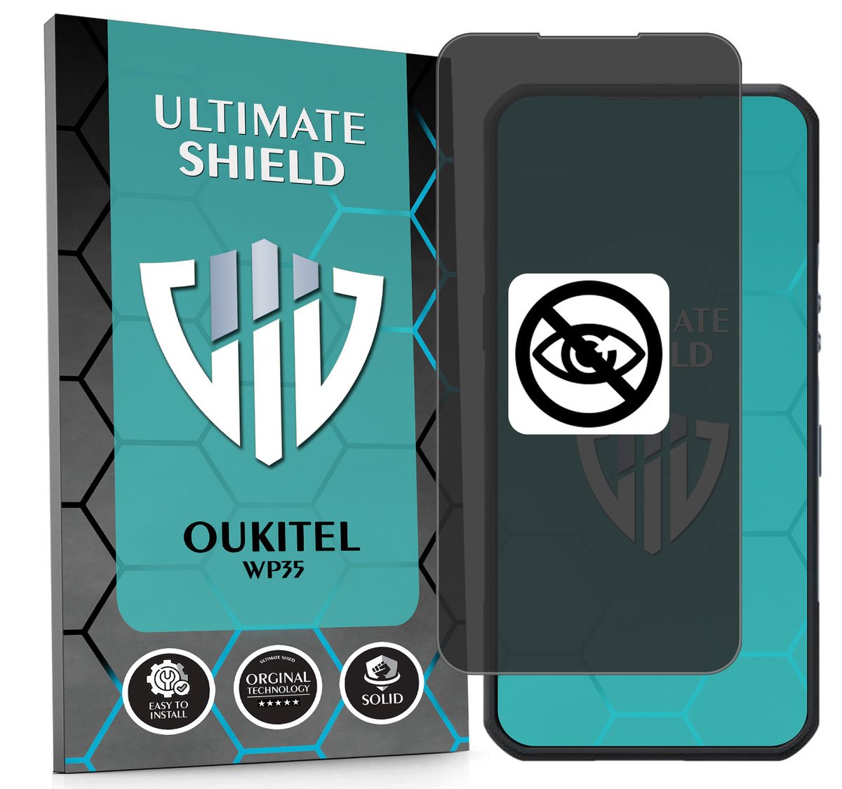 NAJLEPSZA FOLIA 5D ANTYSZPIEGOWSKA DO OUKITEL WP35 HYDROŻELOWA MATOWA