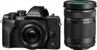 Olympus OM-D E-M10 Mark IV Czarny + 14-42mm EZ Pancake + 40-150mm f/4-5.6 R V207134BE000 - Aparaty Cyfrowe - miniaturka - grafika 1