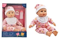 Zabawki kreatywne - DollsWorld lalka baby Joy 38cm ubr.róż 78312 83122 - miniaturka - grafika 1