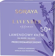 Kremy do twarzy - Soraya LAVENDER ESSENCE Odżywczy krem przeciwzmarszczkowy na dzień i na noc 50+ 50 ml - miniaturka - grafika 1