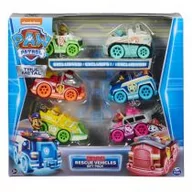 Samochody i pojazdy dla dzieci - Psi Patrol Neon Rescue Vehicles Gift Pack Spin Master - miniaturka - grafika 1