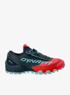 Buty trailowe damskie Dynafit Feline SL GTX - hot coral/blueberry - Buty sportowe damskie - miniaturka - grafika 1
