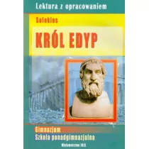 BOOKS Król Edyp Lektura z opracowaniem - Sofokles - Lektury szkoły średnie - miniaturka - grafika 1