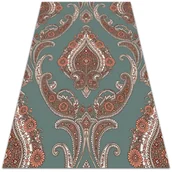 Dywany zewnętrzne - Nowoczesny dywan outdoor wzór Paisley vintage 150x225 cm - miniaturka - grafika 1