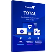 Programy antywirusowe - F-Secure Total (5 urządzeń / 1 rok) (EU) - miniaturka - grafika 1