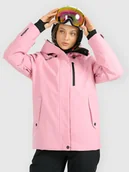 Kurtki damskie - 4F Kurtka snowboardowa membrana 15000 damska - różowa XL - miniaturka - grafika 1