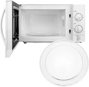 Uniwersalna płyta szklana gramofonu mikrofalowego z uchwytem, 245mm / 24.5cm / 9.65in - Akcesoria i części do mikrofalówek - miniaturka - grafika 1
