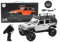 Zabawki zdalnie sterowane - Auto Terenowe Zdalnie Sterowane Rc 2.4G Napęd 4X4 Siwy - miniaturka - grafika 1