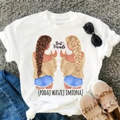 Koszulki i topy damskie - koszulka dla przyjaciółki, prezent dla przyjaciółki, dla koleżanki - miniaturka - grafika 1