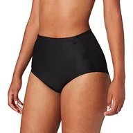 Spodnie damskie - Triumph Damskie spodnie Becca Extra High+Cotton Panty Panties, czarny (black 0004), 2 - miniaturka - grafika 1