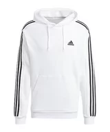 Bluzy męskie - adidas Męska bluza z kapturem, biały, S - miniaturka - grafika 1