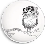 Magnesy - Magnes Sowa w okularach - miniaturka - grafika 1