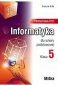 Podręczniki dla szkół podstawowych - Teraz bajty 3D. Informatyka dla szkoły podstawowej. Klasa 5 - miniaturka - grafika 1