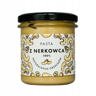 Pasta z Nerkowca 100% Naturalnych Orzechów Nerkowców 300g Skarby Młyna - Słodkie kremy i masła - miniaturka - grafika 1