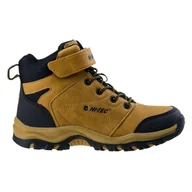 Buty dla dziewczynek - Buty Hi-Tec Canori Mid Jr 92800287335 żółte - miniaturka - grafika 1
