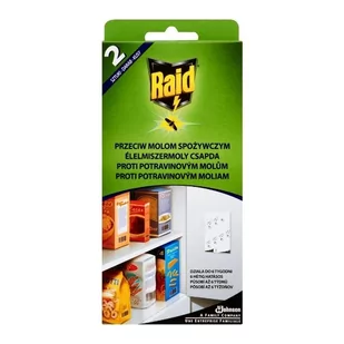 Raid - Pułapka monitorująca obecność moli spożywczych - Zwalczanie i odstraszanie szkodników - miniaturka - grafika 1