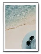 Plakaty - Plakat r A3 30x42 cm Plaża Woda Relaks Ocean Morze - miniaturka - grafika 1