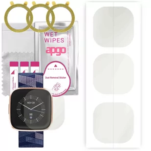3x Folia hydrożelowa MATOWA do Fitbit Versa 2 SE - apgo Smartwatch Hydrogel MATTE Protection Ochrona na ekran smartwatcha - Akcesoria do smartwatchy 3x Folia hydrożelowa MATOWA do Fitbit Versa 2 SE - apgo Smartwatch Hydrogel MATTE Protection Ochrona na ekran smartwatcha - Akcesoria do smartwatchy - miniaturka - grafika 1