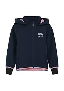 s.Oliver Junior Kurtka softshell dziewczęca softshell softshell, NIEBIESKI, 110 - Kurtki i płaszcze dla dziewczynek - miniaturka - grafika 1